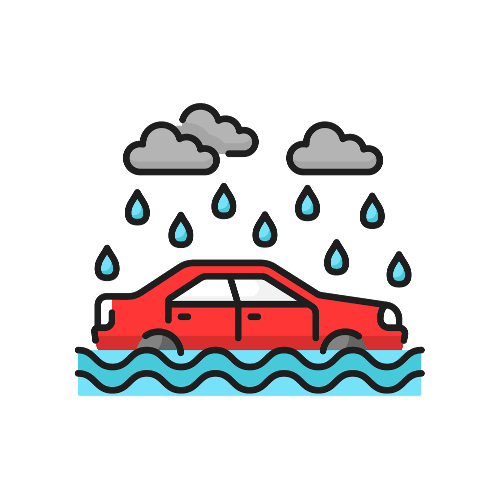 大雨可能會影響露營計劃，甚至帶來車宿危險。